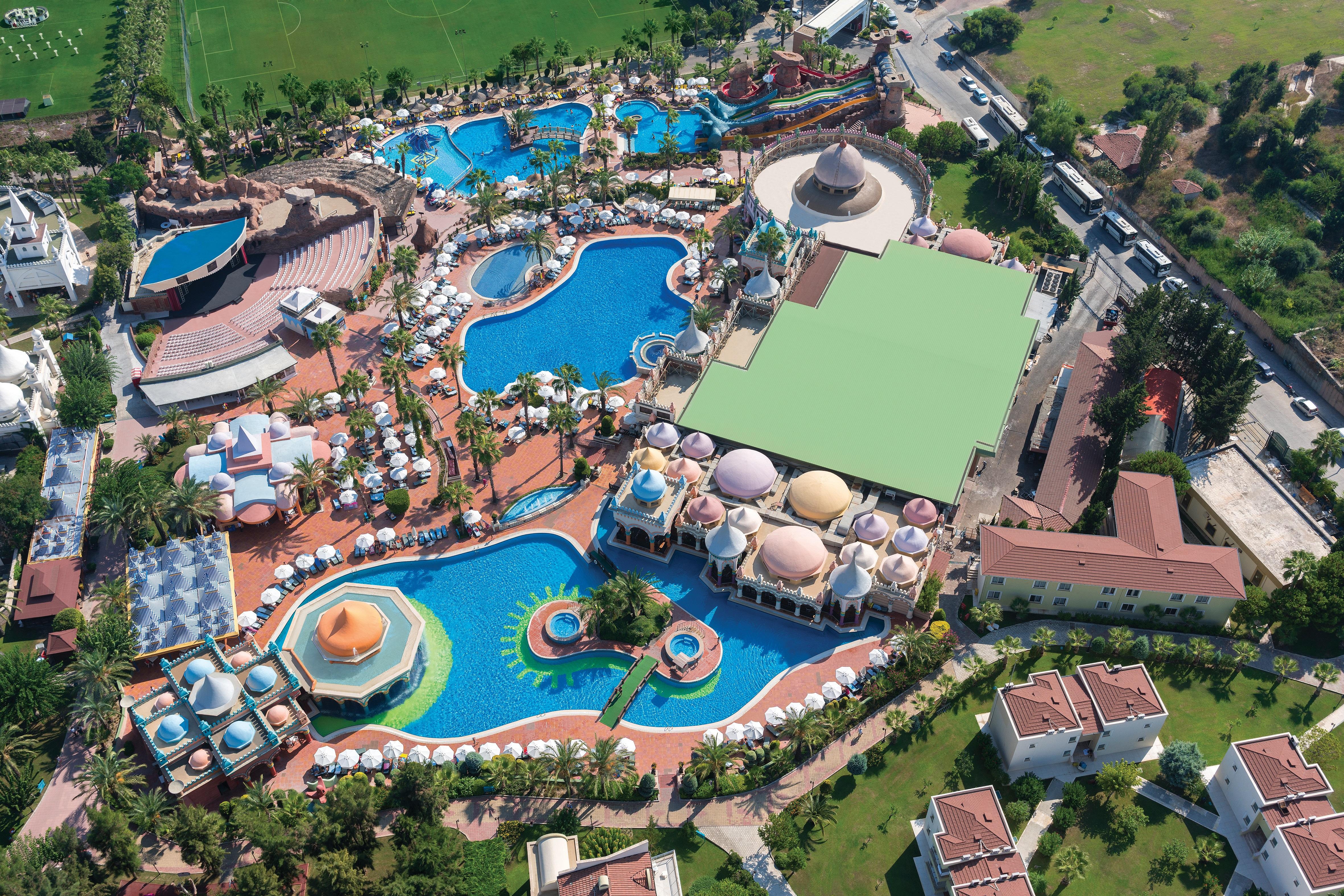 Sentido Kamelya Fulya Hotel & Aqua 코라클리 외부 사진 Aerial view of the hotel