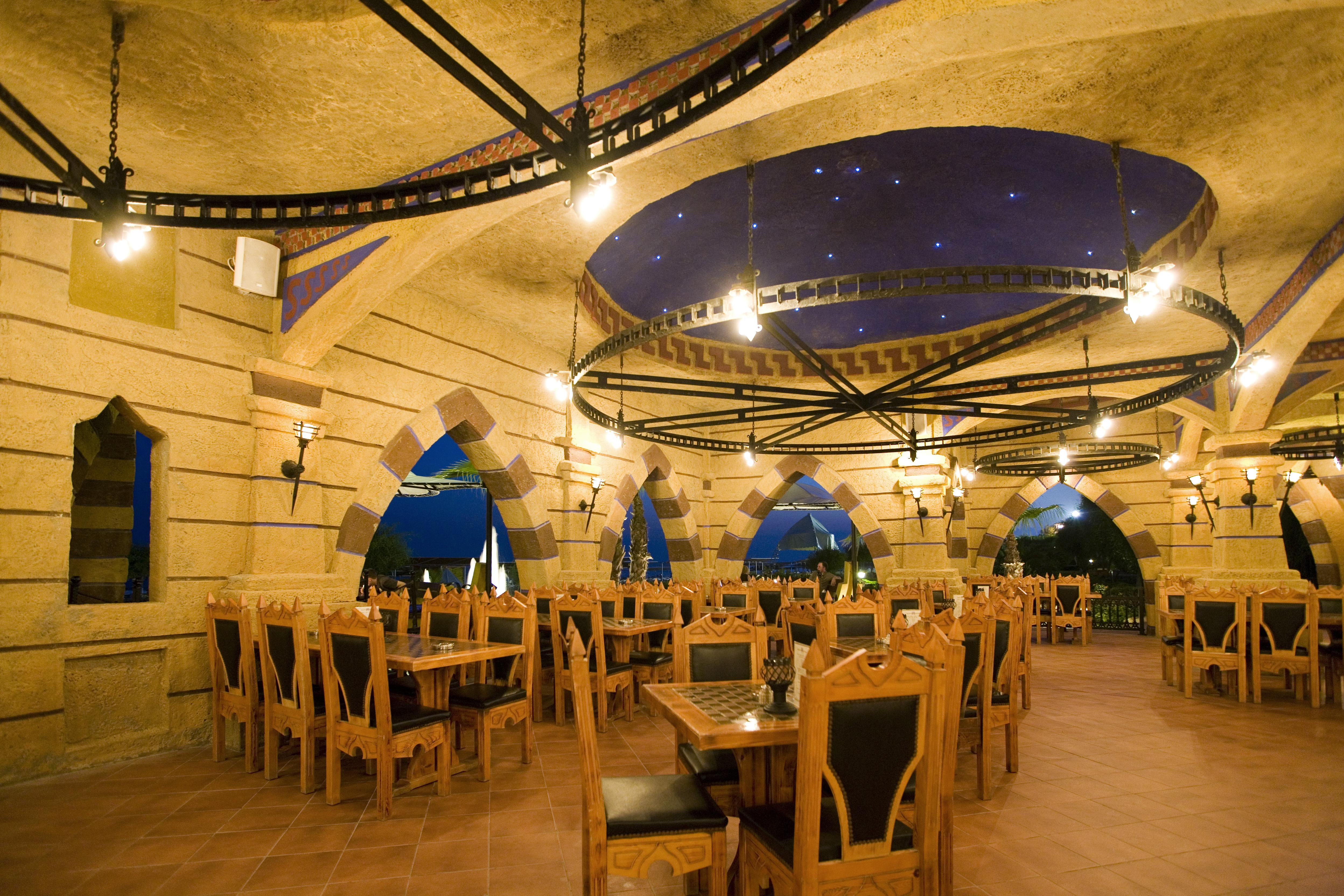 Sentido Kamelya Fulya Hotel & Aqua 코라클리 외부 사진 The interior of the restaurant